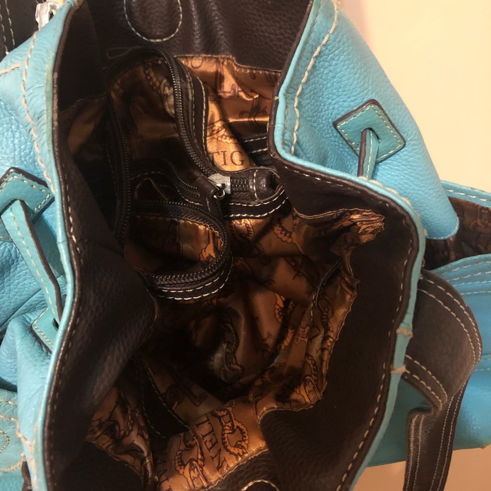 Tignanello Leather Bag - Picture 3 of 9